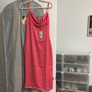 Pink Spaghetti Strap Dress NWT